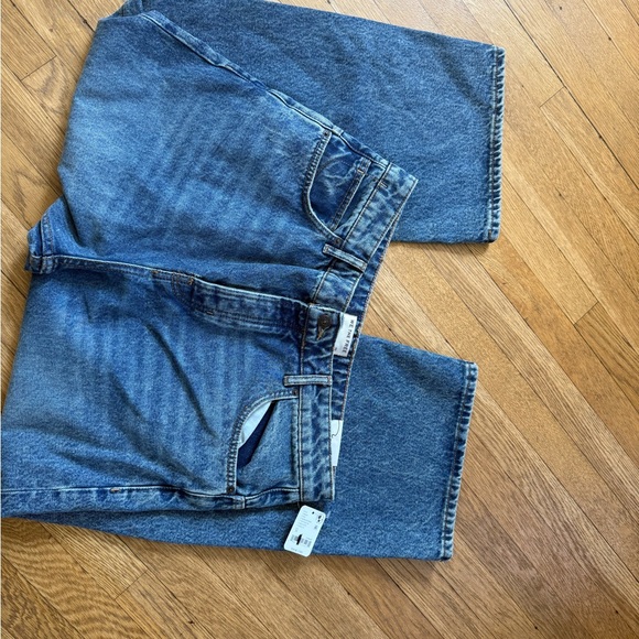 Free People We The Free Deep Trance Dropped Boyfriend Jeans 31 NWT READ - Picture 2 of 6